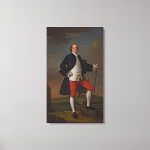 John Manners, Marquess of Granby, 1745 Canvas Print