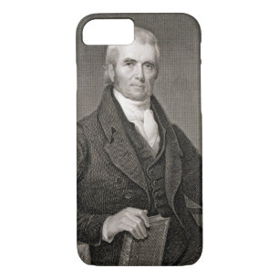 John Marshall (1755-1835), engraved by Asher Brown Case-Mate iPhone Case