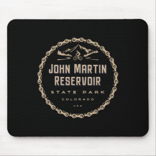 John Martin Reservoir State Park Mountain Bike Bik Mouse Pad