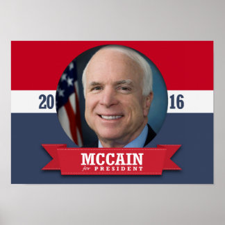 JOHN MCCAIN 2016 POSTER