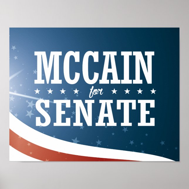 John McCain 2016 Poster (Front)
