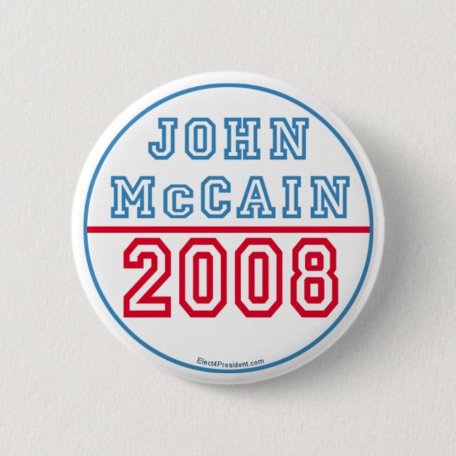 John Mccain Button (Front)