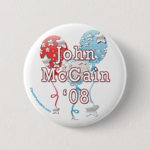 John McCain Button