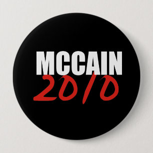 JOHN MCCAIN Election Gear 10 Cm Round Badge