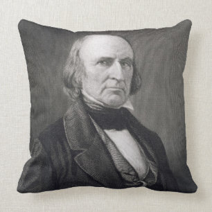 John McLean (1785-1861) engraved by Henry Bryan Ha Cushion