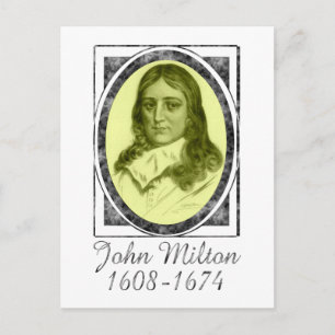 John Milton Postcard