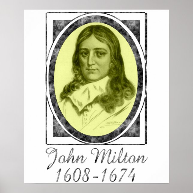 John Milton Poster (Front)