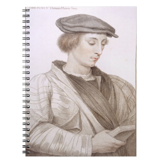 John More engraved by Francesco Bartolozzi (1727-1 Spiral Notebook (Front)