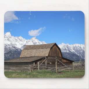 John Moulton Barn Grand Tetons National Park Wy Mouse Pad