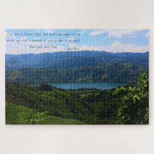 John Muir Inspiring Quote Puzzle