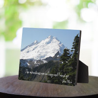 John Muir Quote Mountain Photo