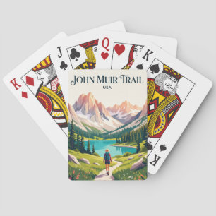 John Muir Trail USA Playing Cards