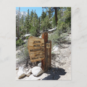 John Muir Wilderness Postcard