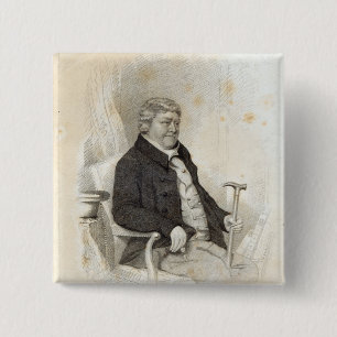 John Nichols, engraved by H. Meyer, 1825 15 Cm Square Badge