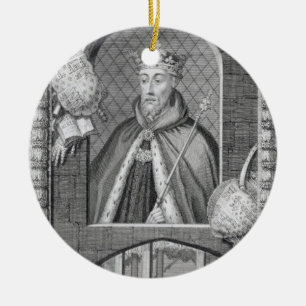 John of Gaunt, Duke of Lancaster (1340-99) after a Ceramic Tree Decoration