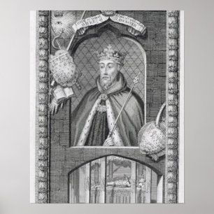 John of Gaunt, Duke of Lancaster (1340-99) after a Poster