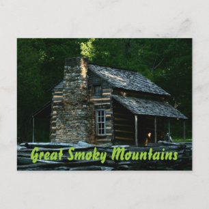 John Oliver Cabin - Great Smoky Mountains Postcard