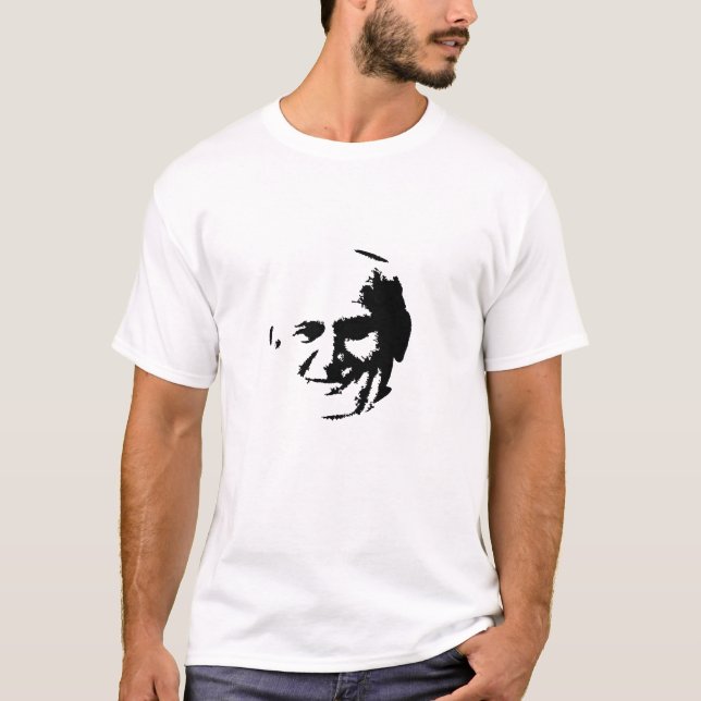 John Paul II White Face T-Shirt (Front)