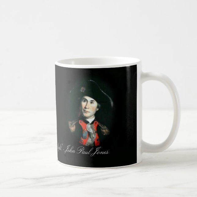 John Paul Jones I have not yet begun to fight mug (Right)
