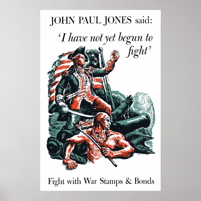 John Paul Jones WW2 Poster (Front)