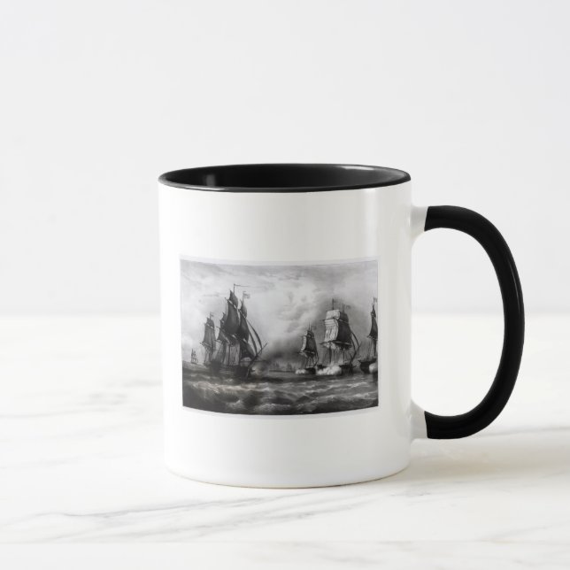 John Paul Jones's 'Ranger' Ship, 1793 Mug (Right)