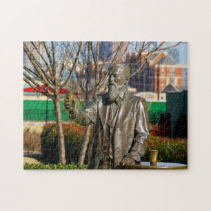 John Pemberton Statue Georgia. Jigsaw Puzzle