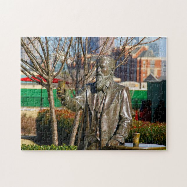 John Pemberton Statue Georgia. Jigsaw Puzzle (Horizontal)