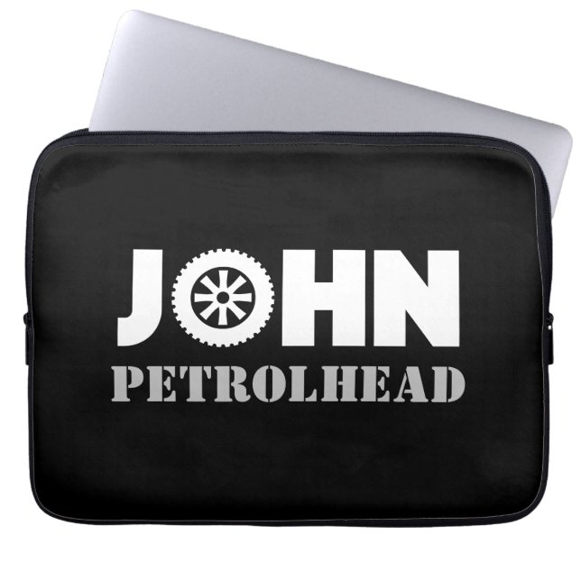 John Petrolhead Laptop Sleeve (Front)