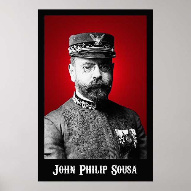 John Philip Sousa 36 x 24 Poster (Front)