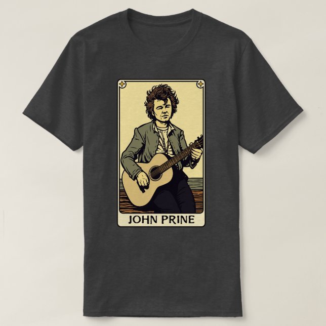 John Prine State Of Mind T-Shirt (Design Front)