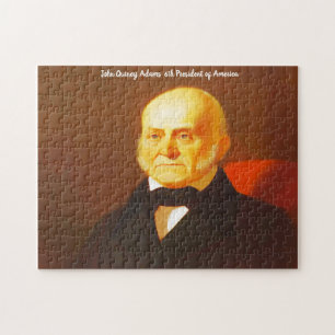 John Quincy Adams 6th President of America. Jigsaw Puzzle