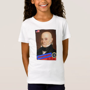 John Quincy Adams Baseball Card T-Shirt