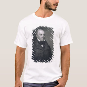 John Quincy Adams, engraved by John Wesley Paradis T-Shirt
