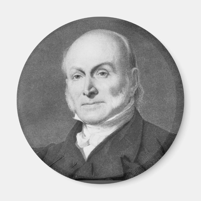 John Quincy Adams Magnet (Front)