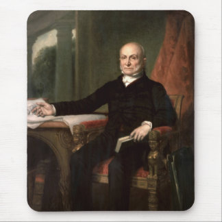 John Quincy Adams Mouse Pad