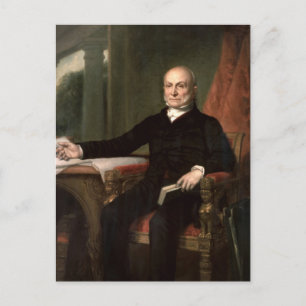 John Quincy Adams Postcard