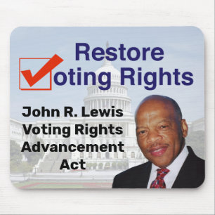 John R. Lewis Voting Rights Advancement Act Mouse Pad