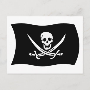 John Rackham Flag Postcard