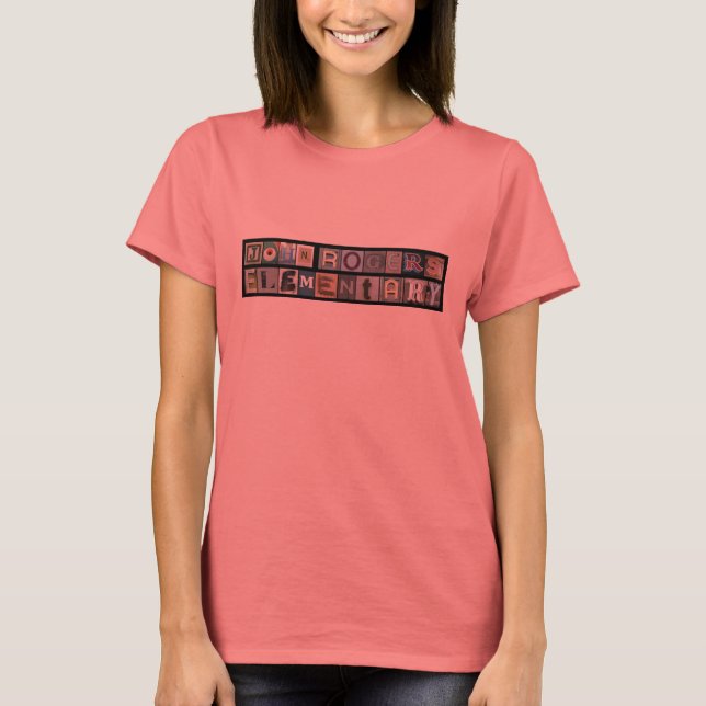 John Rogers Women's Ringer Tee (Front)