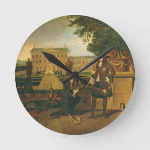 John Rose (c.1621-77) the King's Gardener, present Round Clock