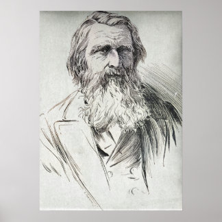 John Ruskin – Author Poster