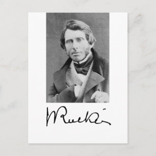 John Ruskin Postcard