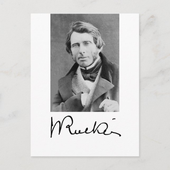 John Ruskin Postcard (Front)