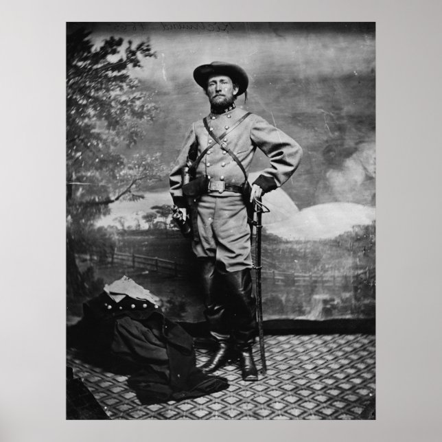 John S. Mosby Poster (Front)