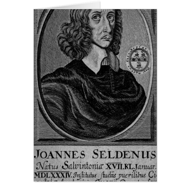John Selden, 1672 (Front)