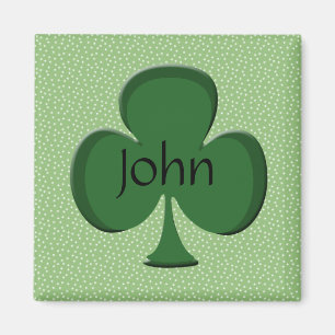 John Shamrock Personalised Magnet