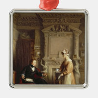 John Sheepshanks and his maid