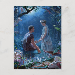 John Simmons: A Midsummer Night's Dream Postcard