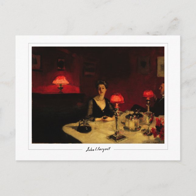 John Singer Sargent #110 - Fine Art Postcard (Front)