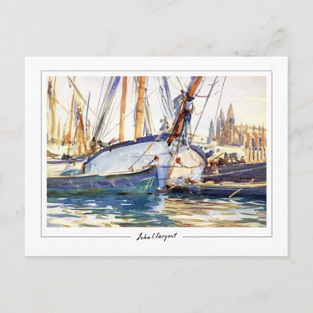 John Singer Sargent #204 - Fine Art Postcard (Front)